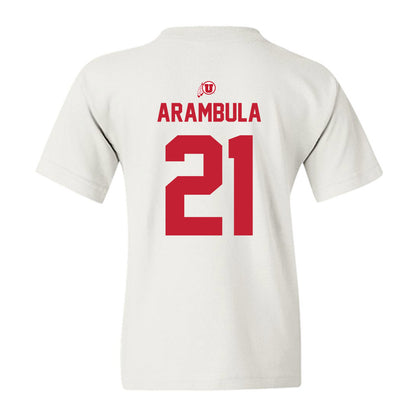Utah - NCAA Baseball : Daniel Arambula - Classic Shersey Youth T-Shirt-1