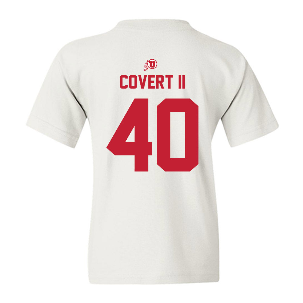 Utah - NCAA Baseball : Chance Covert II - Classic Shersey Youth T-Shirt-1
