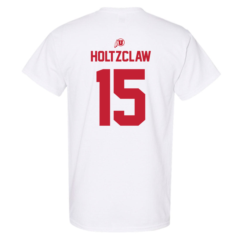 Utah - NCAA Football : Lance Holtzclaw - Classic Shersey T-Shirt-1