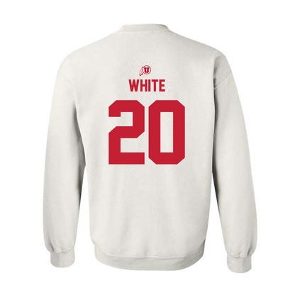 Utah - NCAA Women's Soccer : Sophie White - Classic Shersey Crewneck Sweatshirt-1
