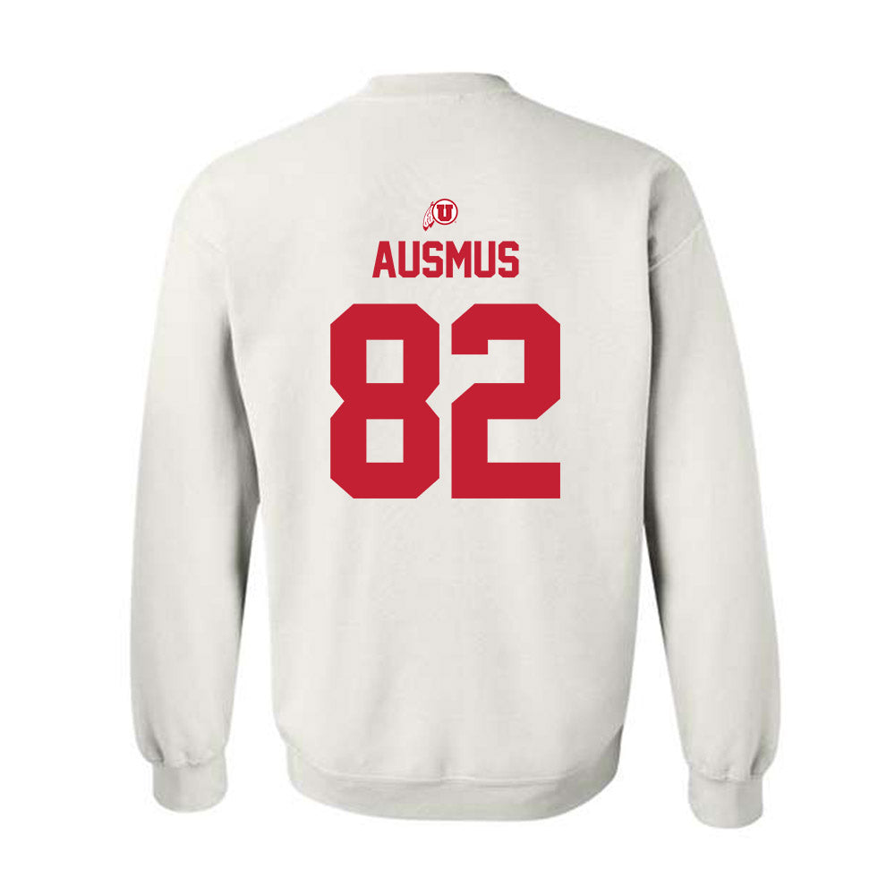Utah - NCAA Football : Max Ausmus - Classic Shersey Crewneck Sweatshirt-1