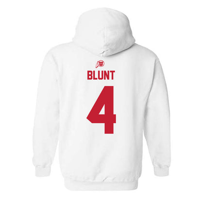 Utah - NCAA Softball : Kate Blunt - Classic Shersey Hooded Sweatshirt-1