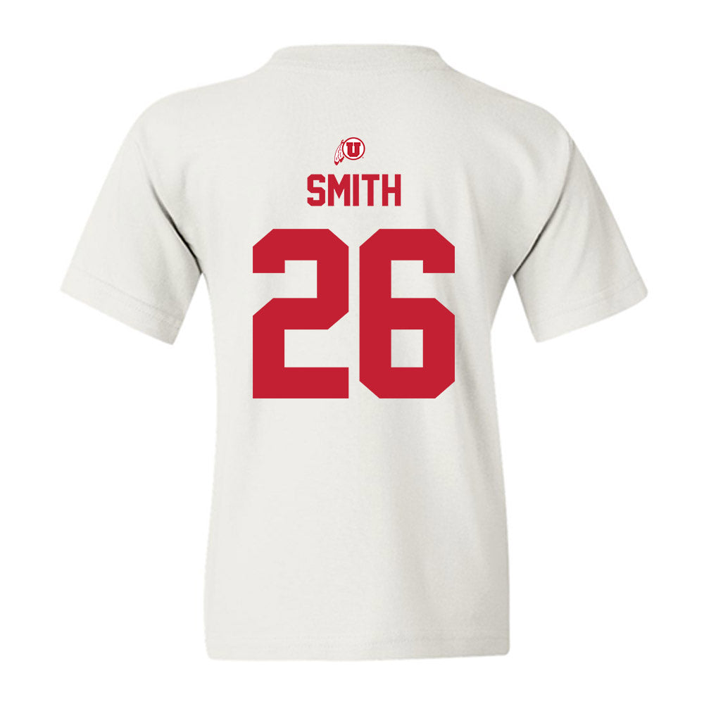 Utah - NCAA Baseball : Derek Smith - Classic Shersey Youth T-Shirt-1