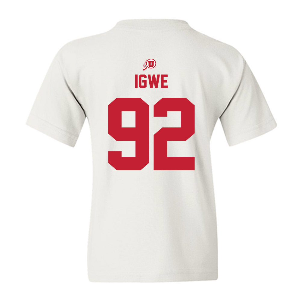 Utah - NCAA Football : Nicholas Igwe - Classic Shersey Youth T-Shirt-1