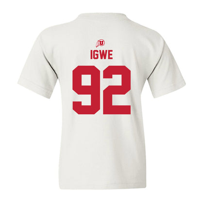 Utah - NCAA Football : Nicholas Igwe - Classic Shersey Youth T-Shirt-1