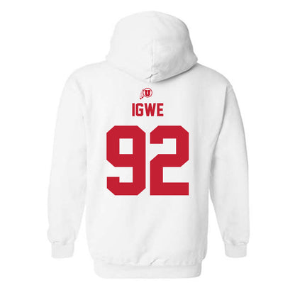 Utah - NCAA Football : Nicholas Igwe - Classic Shersey Hooded Sweatshirt-1