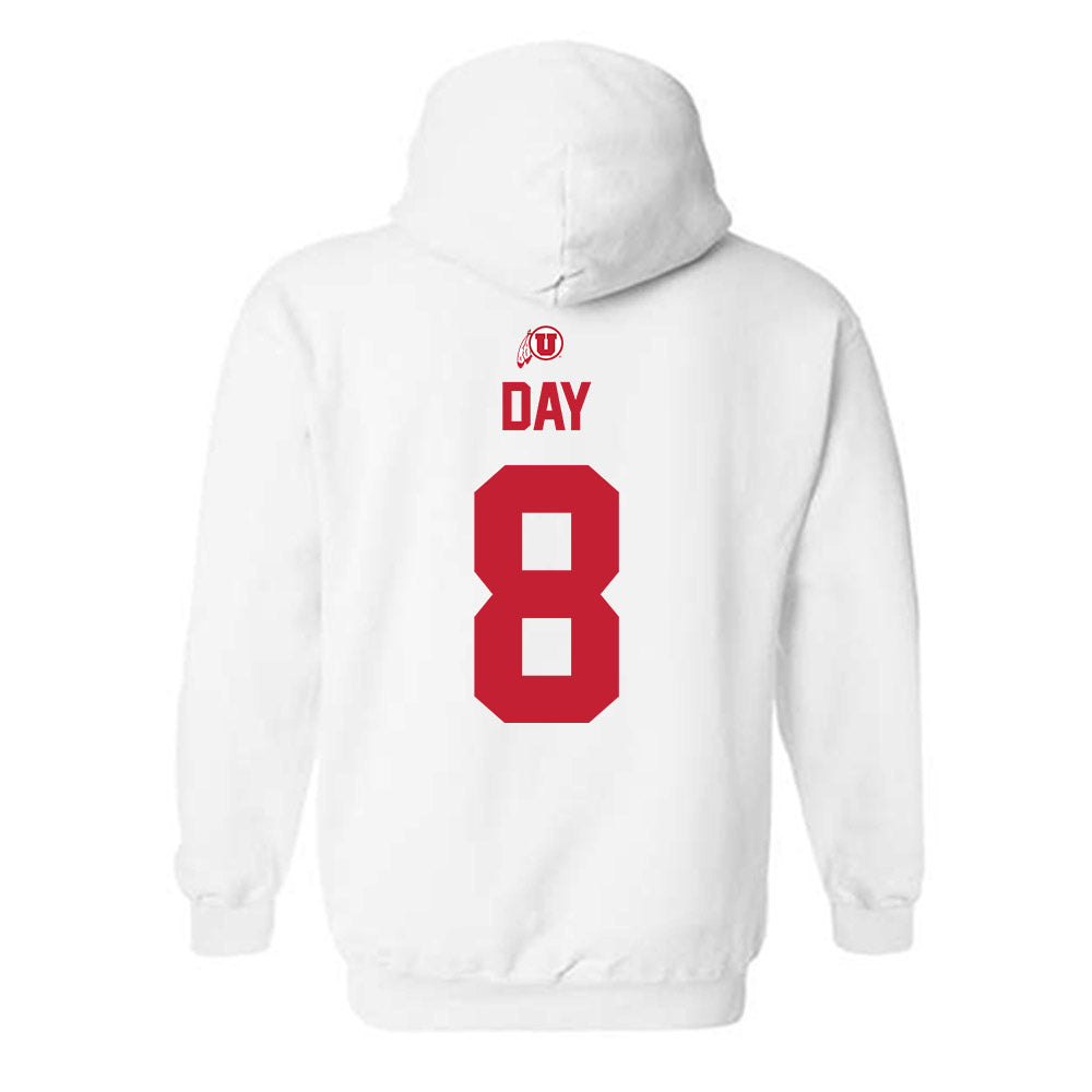 Utah - NCAA Football : Ethan Day - Classic Shersey Hooded Sweatshirt-1