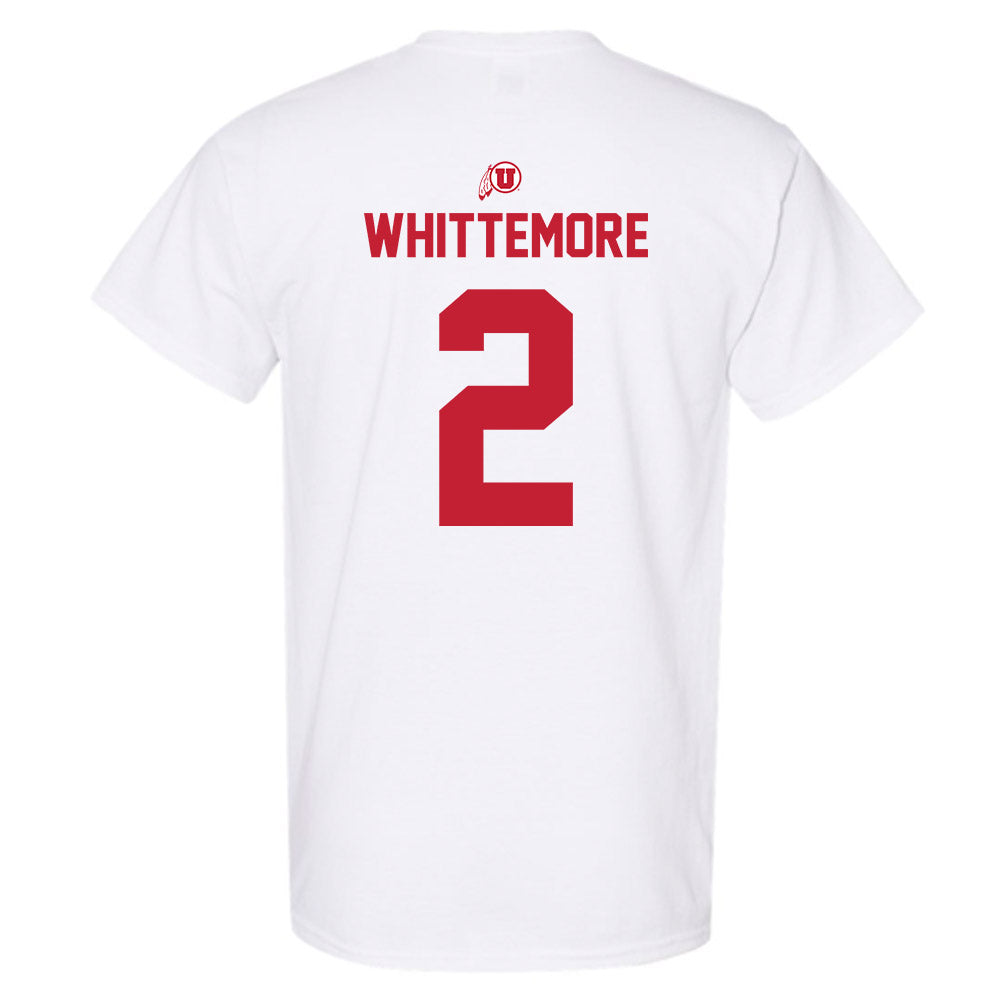 Utah - NCAA Football : Creed Whittemore - Classic Shersey T-Shirt-1