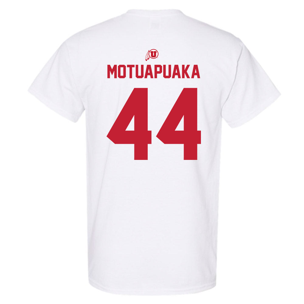 Utah - NCAA Football : Sione Motuapuaka - Classic Shersey T-Shirt-1