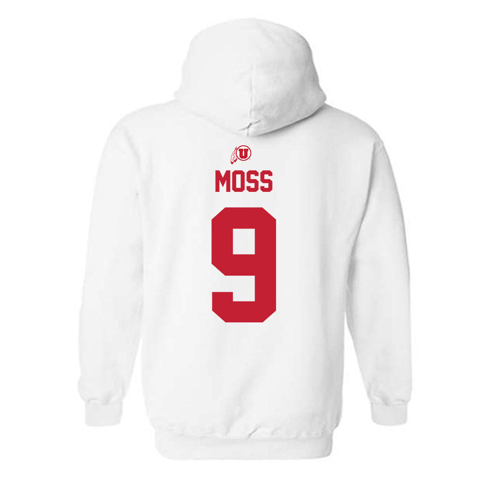 Utah - NCAA Women's Volleyball : Grace Moss - Classic Shersey Hooded Sweatshirt-1