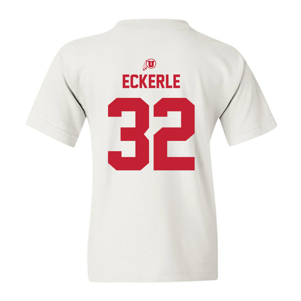 Utah - NCAA Baseball : Blake Eckerle - Classic Shersey Youth T-Shirt-1