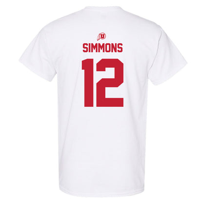 Utah - NCAA Football : Larry Simmons - Classic Shersey T-Shirt-1