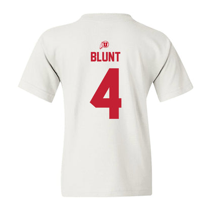 Utah - NCAA Softball : Kate Blunt - Classic Shersey Youth T-Shirt-1