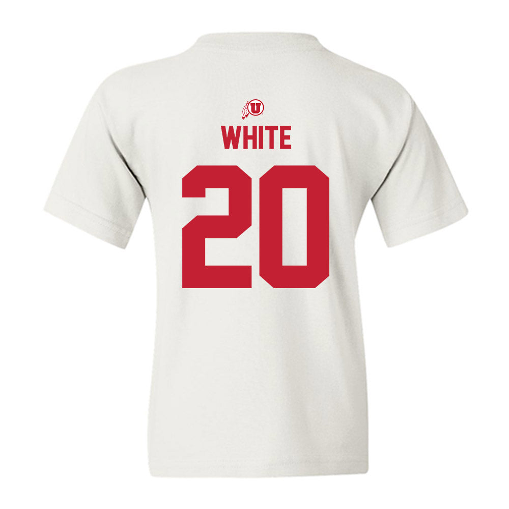 Utah - NCAA Women's Soccer : Sophie White - Classic Shersey Youth T-Shirt-1