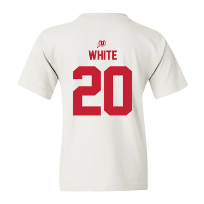 Utah - NCAA Women's Soccer : Sophie White - Classic Shersey Youth T-Shirt-1
