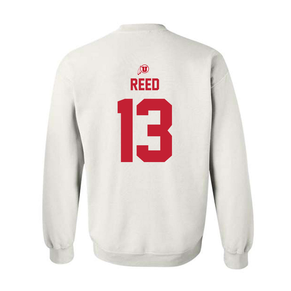 Utah - NCAA Football : Elijah Reed - Classic Shersey Crewneck Sweatshirt-1