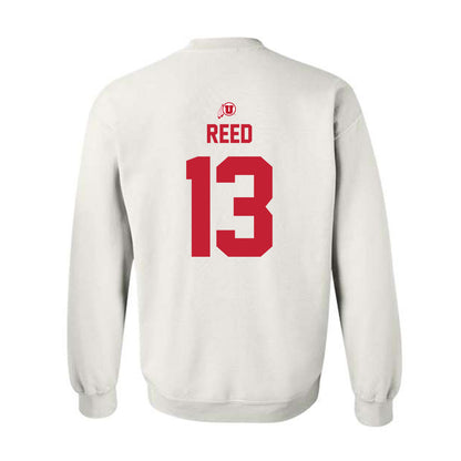 Utah - NCAA Football : Elijah Reed - Classic Shersey Crewneck Sweatshirt-1