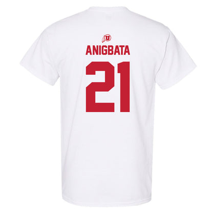 Utah - NCAA Men's Basketball : Alec Anigbata - Classic Shersey T-Shirt-1