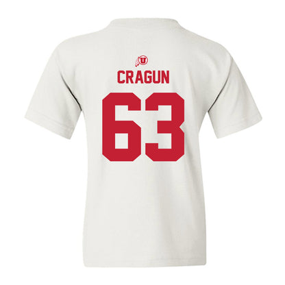 Utah - NCAA Football : Tanner Cragun - Classic Shersey Youth T-Shirt-1