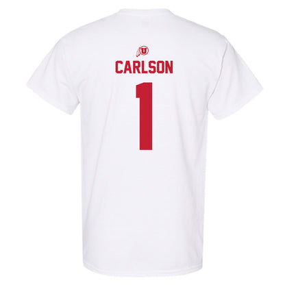 Utah - NCAA Men's Basketball : Ben Carlson - T-Shirt