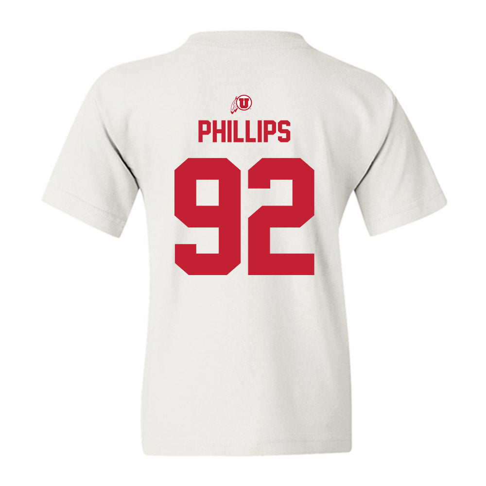 Utah - NCAA Football : Orion Phillips - Classic Shersey Youth T-Shirt-1