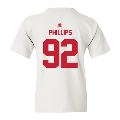 Utah - NCAA Football : Orion Phillips - Classic Shersey Youth T-Shirt-1
