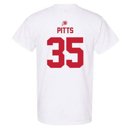 Utah - NCAA Football : Preston Pitts - Classic Shersey T-Shirt-1