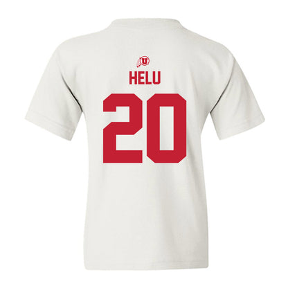 Utah - NCAA Football : Mateaki Helu - Classic Shersey Youth T-Shirt-1