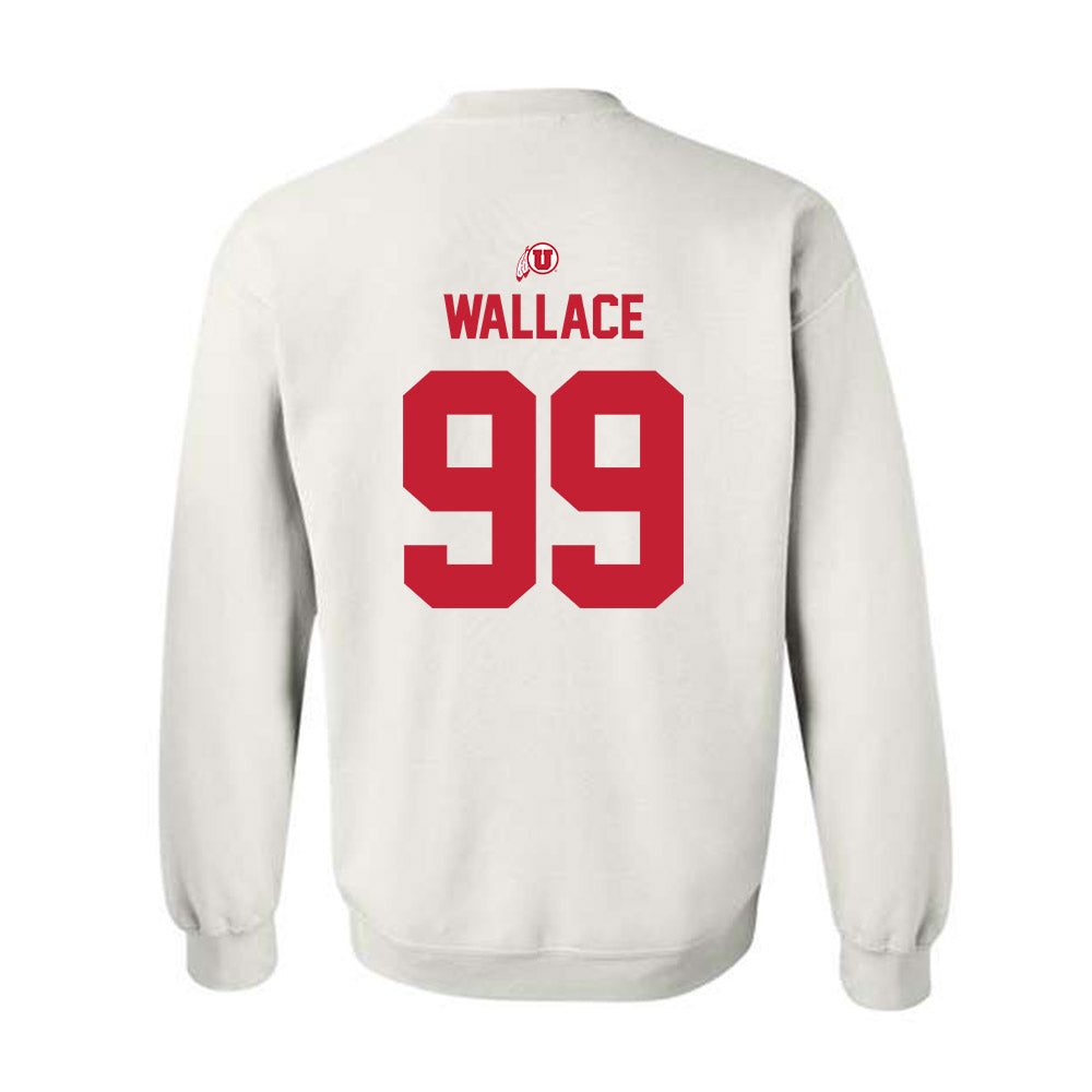 Utah - NCAA Football : Jamal Wallace - Classic Shersey Crewneck Sweatshirt-1