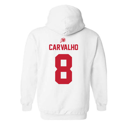 Utah - NCAA Football : Mana Carvalho - Classic Shersey Hooded Sweatshirt-1