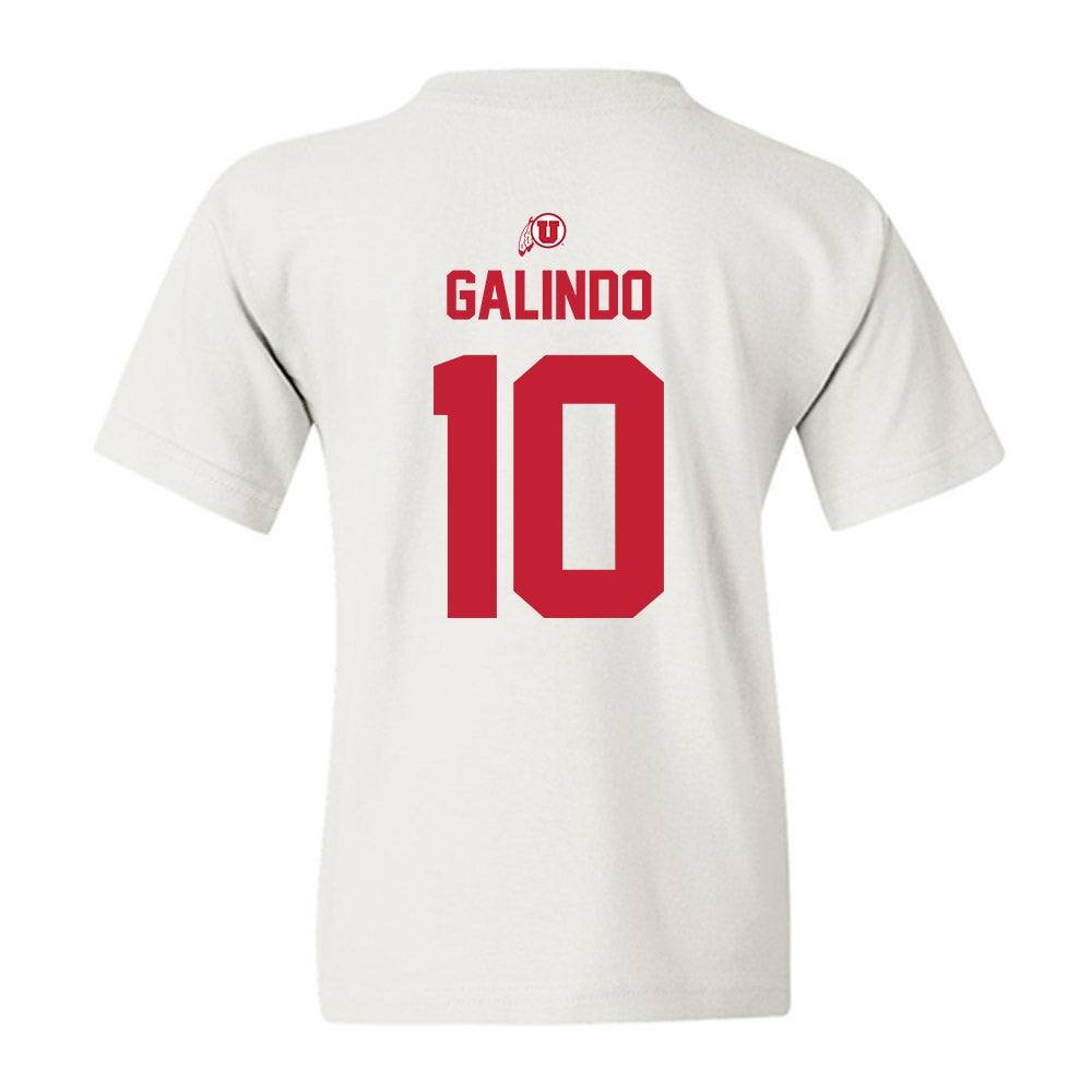 Utah - NCAA Baseball : David Galindo - Classic Shersey Youth T-Shirt-1