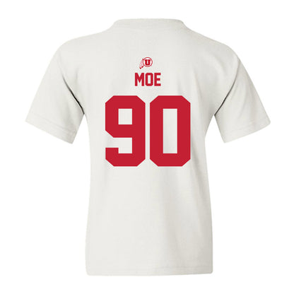 Utah - NCAA Football : Jireh Moe - Classic Shersey Youth T-Shirt-1