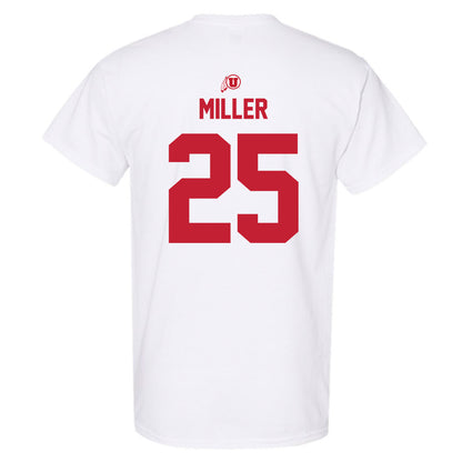Utah - NCAA Baseball : Cal Miller - Classic Shersey T-Shirt-1