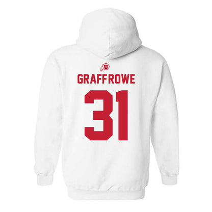 Utah - NCAA Baseball : Ashton Graff-Rowe - Classic Shersey Hooded Sweatshirt-1