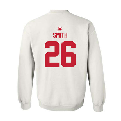 Utah - NCAA Baseball : Derek Smith - Classic Shersey Crewneck Sweatshirt-1