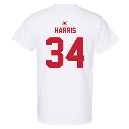 Utah - NCAA Baseball : Malik Harris - Classic Shersey T-Shirt-1