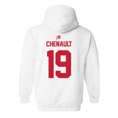 Utah - NCAA Football : James Chenault - Classic Shersey Hooded Sweatshirt-1