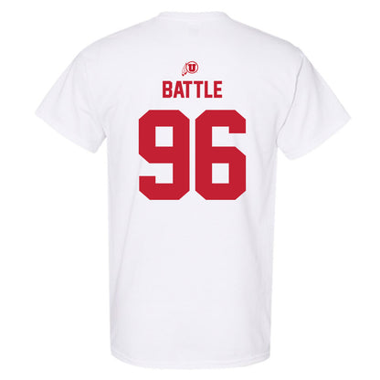 Utah - NCAA Football : Dilan Battle - Classic Shersey T-Shirt-1