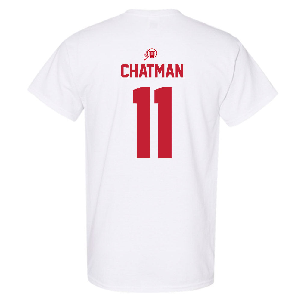 Utah - NCAA Men's Basketball : Taison Chatman - Classic Shersey T-Shirt-1