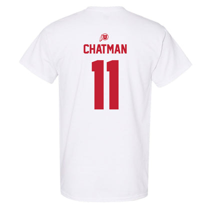 Utah - NCAA Men's Basketball : Taison Chatman - Classic Shersey T-Shirt-1