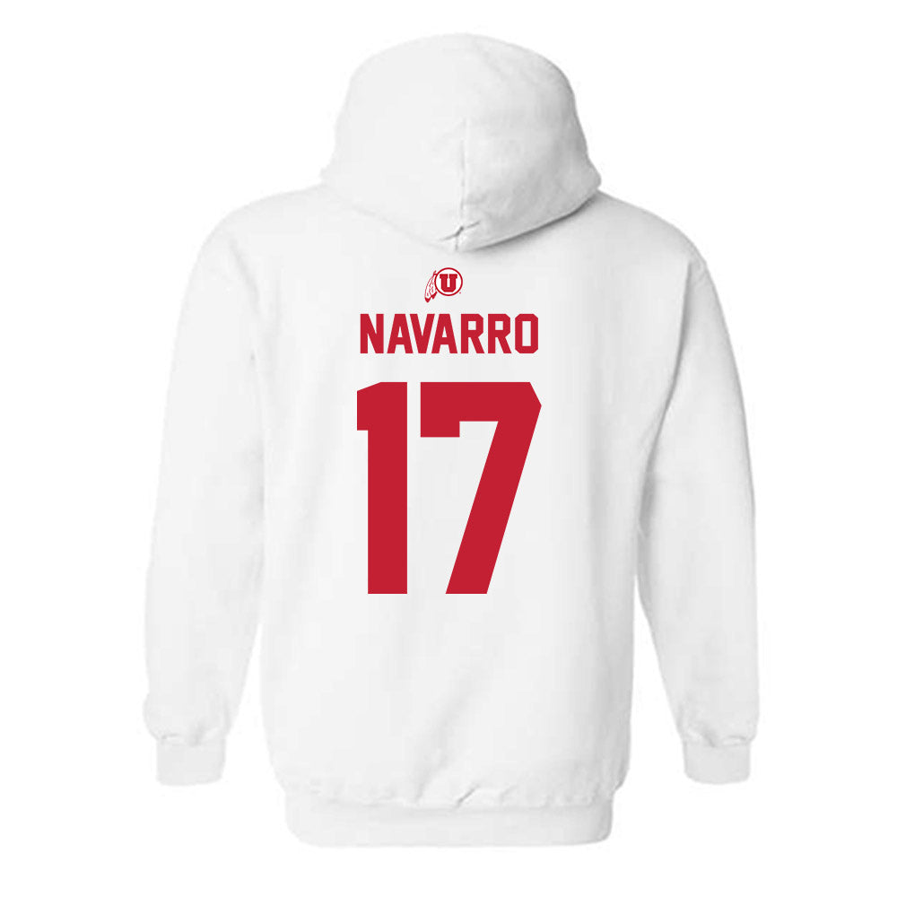 Utah - NCAA Baseball : Bradley Navarro - Classic Shersey Hooded Sweatshirt-1