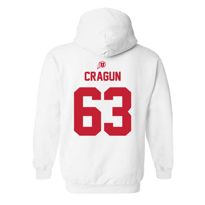 Utah - NCAA Football : Tanner Cragun - Classic Shersey Hooded Sweatshirt-1