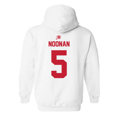 Utah - NCAA Baseball : Nevan Noonan - Classic Shersey Hooded Sweatshirt-1