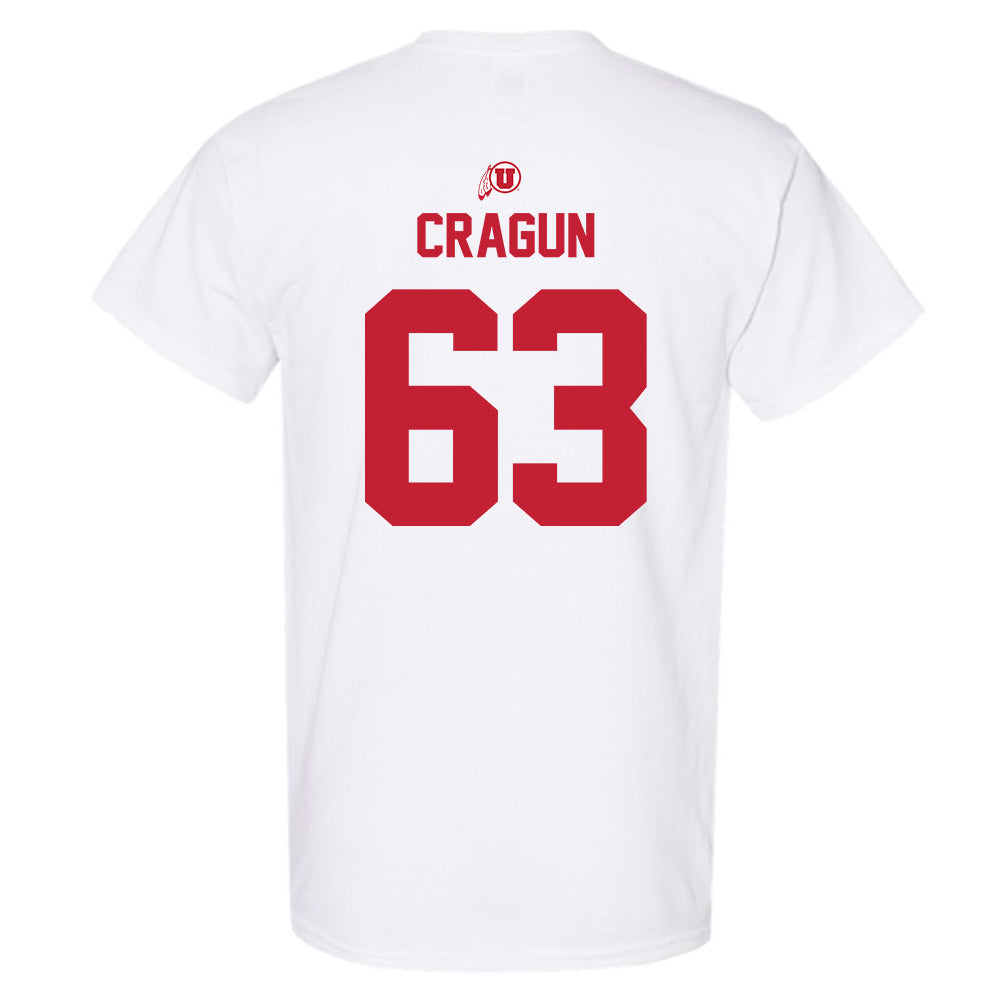 Utah - NCAA Football : Tanner Cragun - Classic Shersey T-Shirt-1