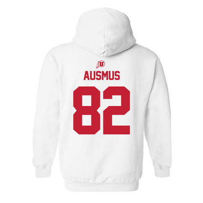 Utah - NCAA Football : Max Ausmus - Classic Shersey Hooded Sweatshirt-1