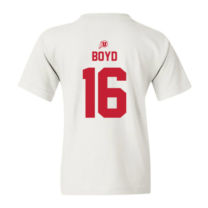 Utah - NCAA Football : Morley Boyd - Classic Shersey Youth T-Shirt-1