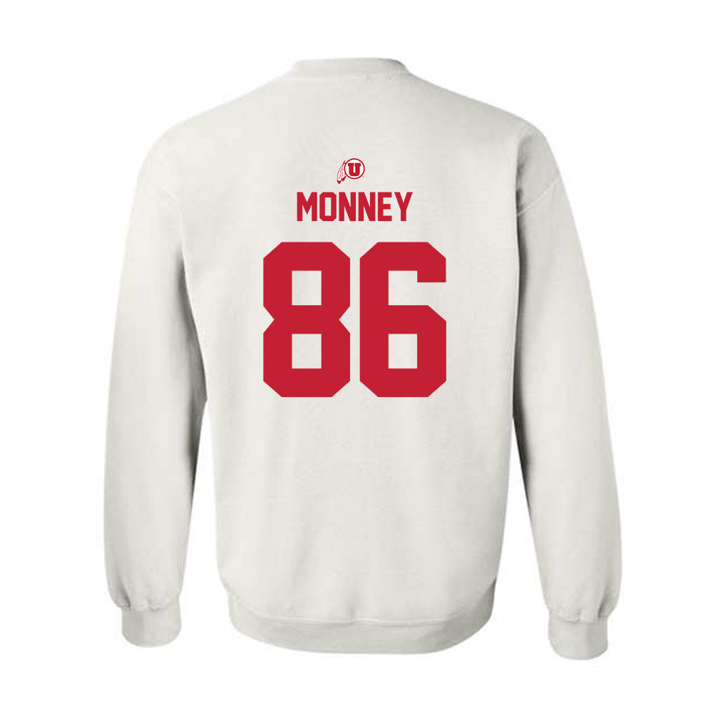 Utah - NCAA Football : Will Monney - Classic Shersey Crewneck Sweatshirt-1