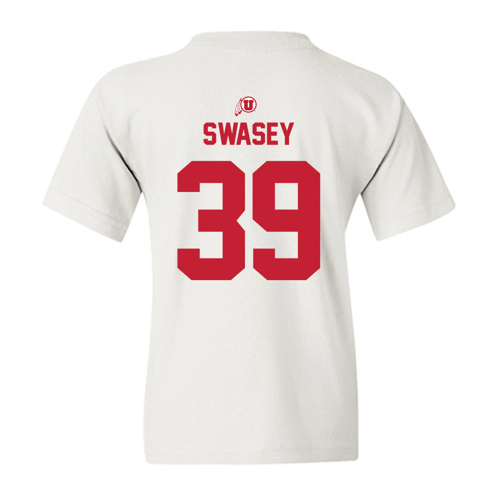 Utah - NCAA Football : Cooper Swasey - Classic Shersey Youth T-Shirt-1