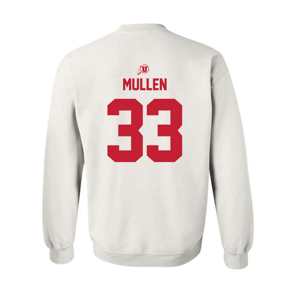 Utah - NCAA Men's Lacrosse : Joel Mullen - Classic Shersey Crewneck Sweatshirt-1