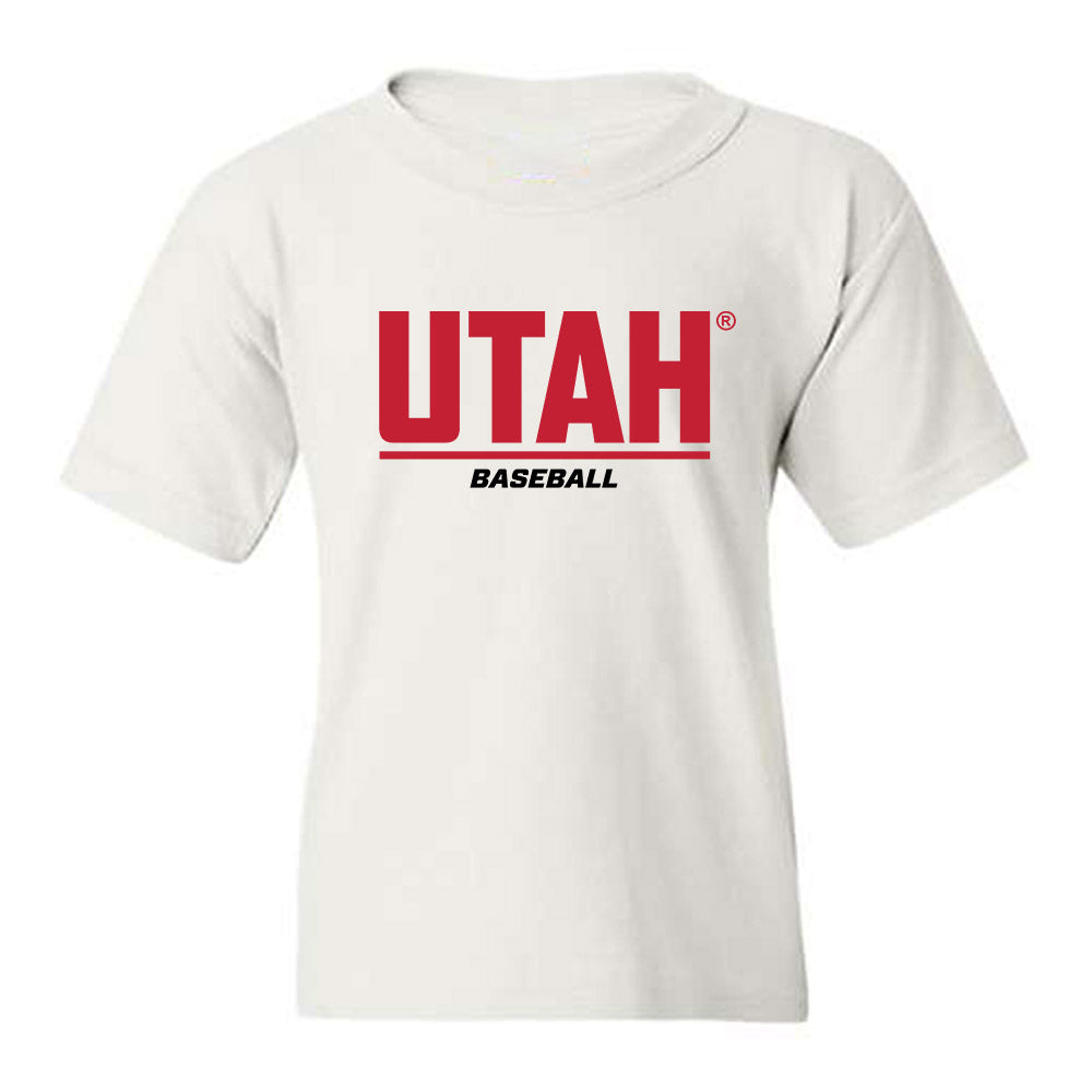 Utah - NCAA Baseball : Jack Kleveno - Classic Shersey Youth T-Shirt-0